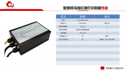 智慧斑馬線紅綠燈識別器